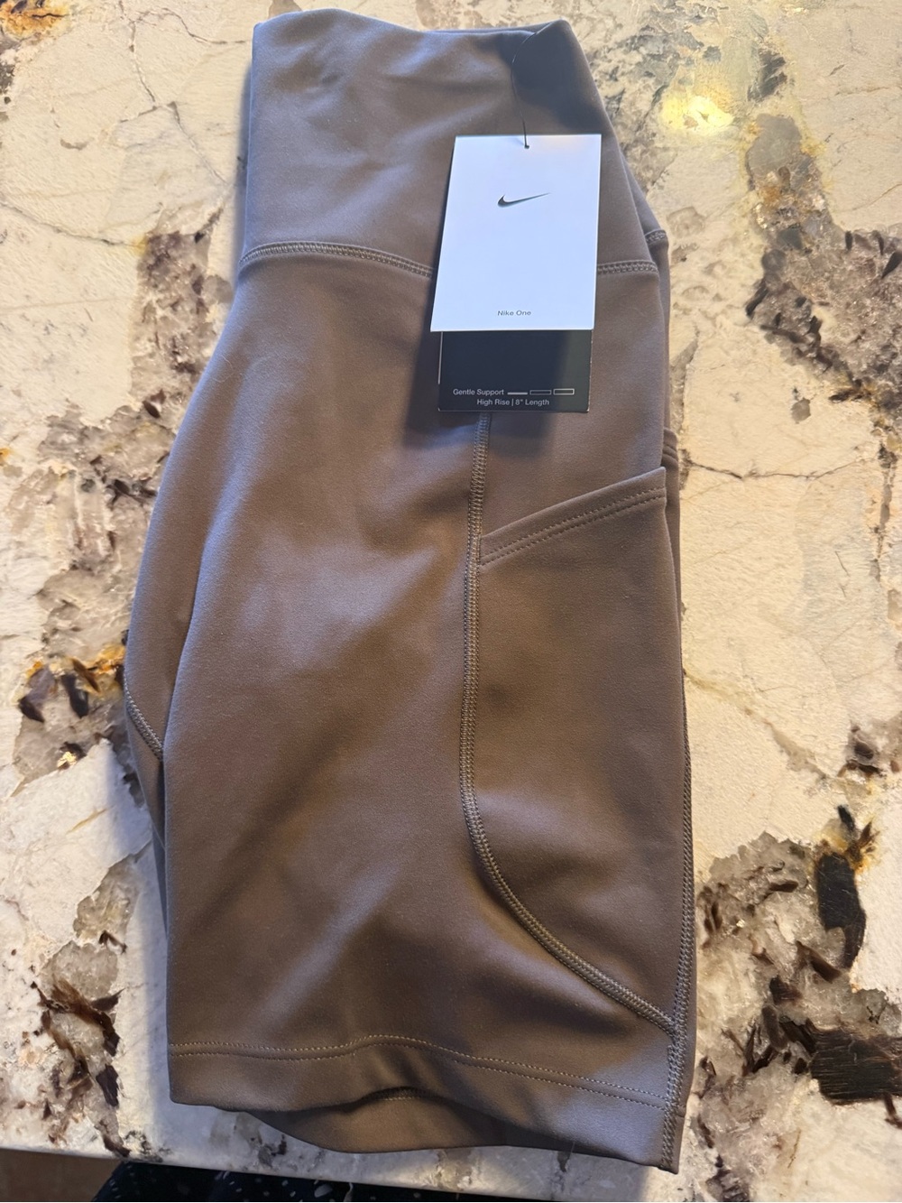 Nike Women’s Brown Bike Shorts w/Pockets